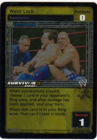 Waist Lock (Throwback) (SS3) Foil